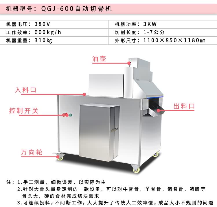 艾博馳QGJ-600自動切骨機6